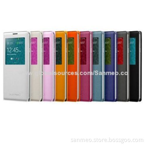 Smart Cover Cases for Samsung Note 3, N9000/N9008 Open Screen Design with IC Intelligent Sleep Chip